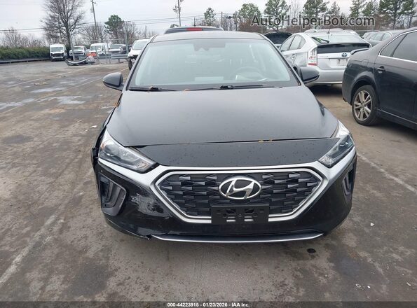 KMHC75LC6NU269076 2022 HYUNDAI IONIQ HYBRID Black Вид щитка приладів