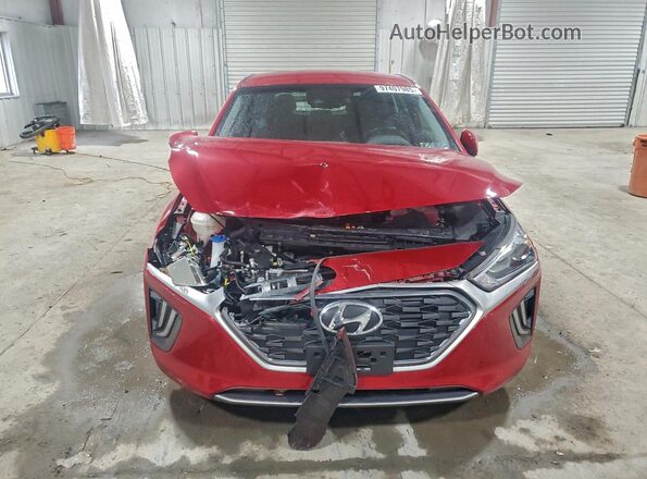 KMHC75LC8LU233046 2020 HYUNDAI IONIQ Red წინა ხედი