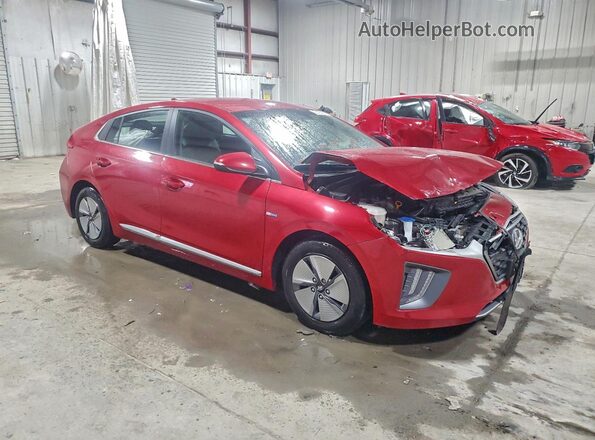 KMHC75LC8LU233046 2020 HYUNDAI IONIQ Red წინა მარჯვენა