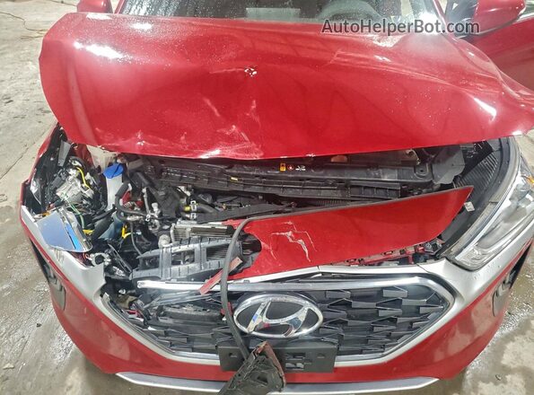 KMHC75LC8LU233046 2020 HYUNDAI IONIQ Red ძრავის განყოფილების ხედი