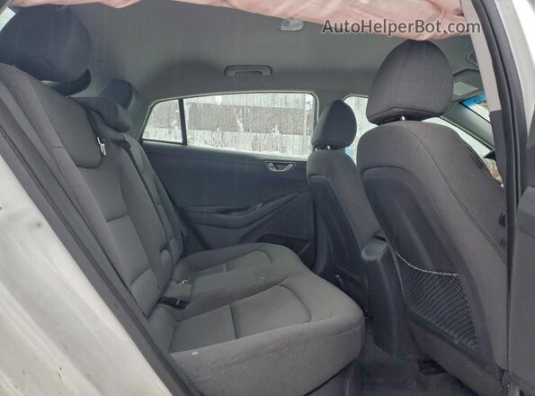 KMHC75LC9LU209693 2020 HYUNDAI IONIQ White Rear seats view