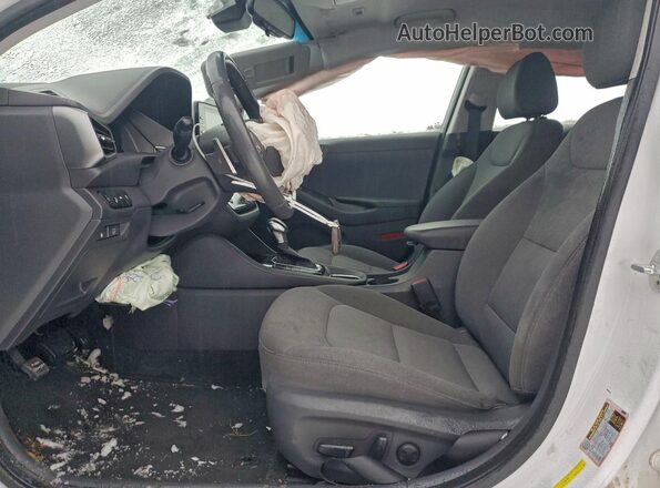 KMHC75LC9LU209693 2020 HYUNDAI IONIQ White Front interior view
