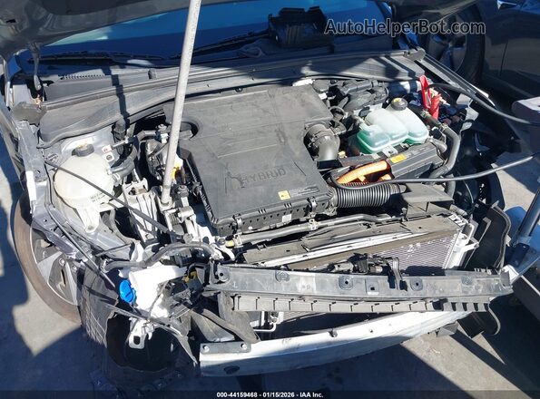 KMHC75LCXHU057348 2017 HYUNDAI IONIQ HYBRID Gray Հետևի տեսք