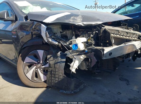KMHC75LCXHU057348 2017 HYUNDAI IONIQ HYBRID Gray Դիմացի տեսք