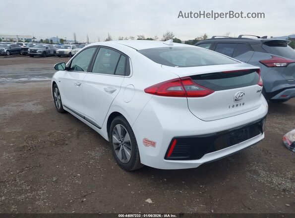 KMHC75LD1KU162800 2019 HYUNDAI IONIQ PLUG-IN HYBRID Белый Задняя левая четверть