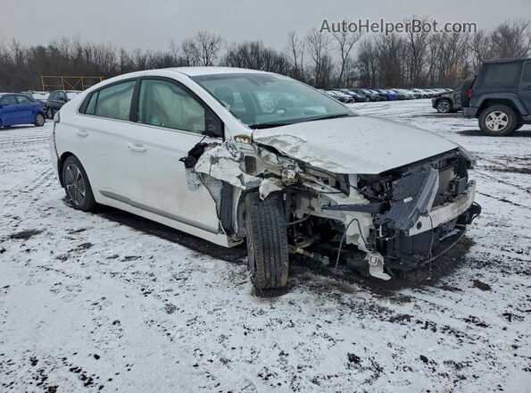 KMHC75LD4MU246550 2021 HYUNDAI IONIQ White Przód prawy