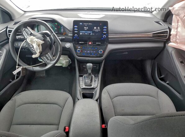 KMHC75LD4MU246550 2021 HYUNDAI IONIQ White Widok deski rozdzielczej