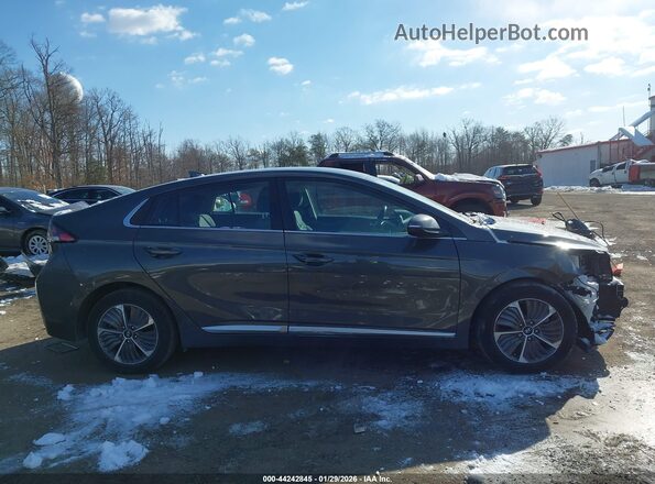 KMHC75LD9MU259584 2021 HYUNDAI IONIQ PLUG-IN HYBRID Gray 