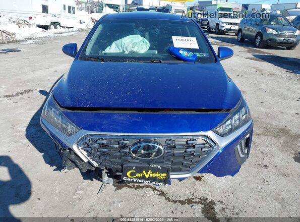 KMHC75LD9MU261478 2021 HYUNDAI IONIQ PLUG-IN HYBRID Blue 