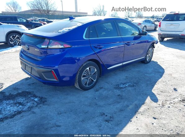 KMHC75LD9MU261478 2021 HYUNDAI IONIQ PLUG-IN HYBRID Blue 