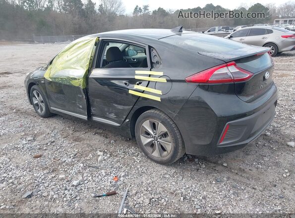 KMHC75LHXKU044750 2019 HYUNDAI IONIQ ELECTRIC Black Rear left