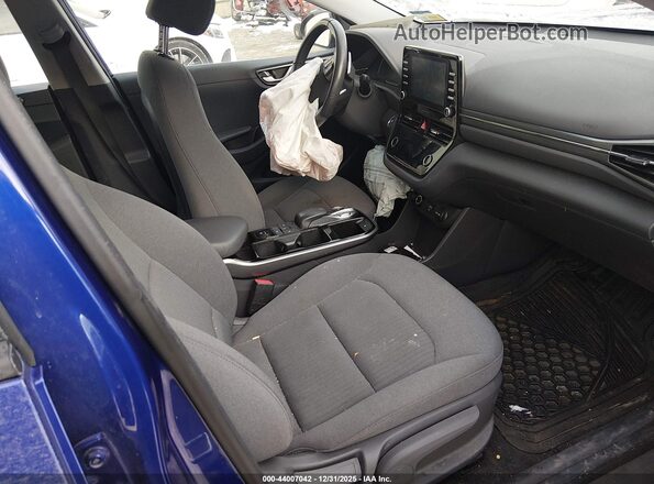 KMHC75LJ1LU060856 2020 HYUNDAI IONIQ ELECTRIC Blue Front interior view