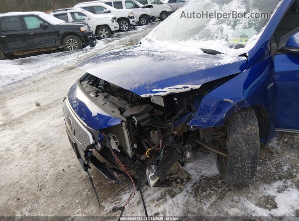 KMHC75LJ1LU060856 2020 HYUNDAI IONIQ ELECTRIC Blue Front view