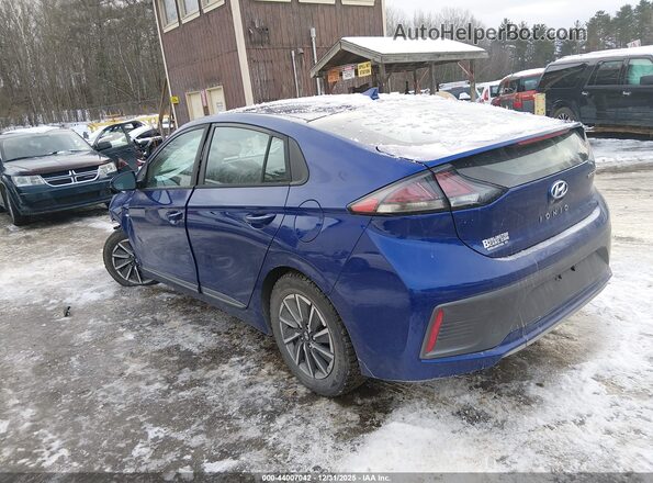 KMHC75LJ1LU060856 2020 HYUNDAI IONIQ ELECTRIC Blue Rear left