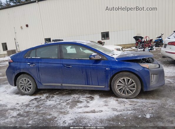 KMHC75LJ1LU060856 2020 HYUNDAI IONIQ ELECTRIC Blue Rear interior view