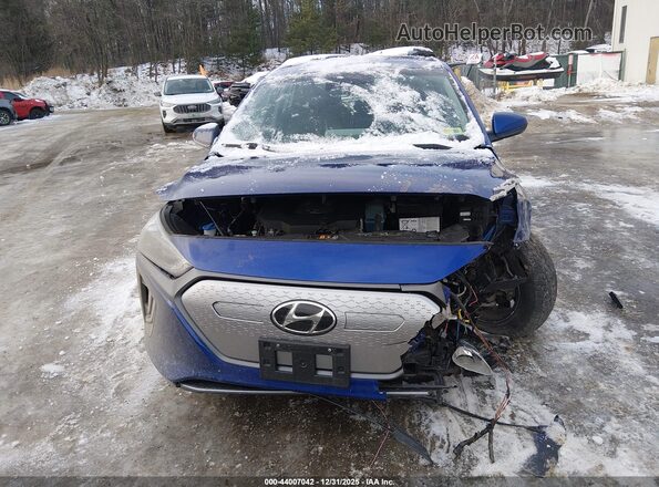 KMHC75LJ1LU060856 2020 HYUNDAI IONIQ ELECTRIC Blue Instrument cluster view