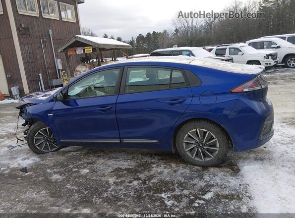 KMHC75LJ1LU060856 2020 HYUNDAI IONIQ ELECTRIC Blue 360 interior view
