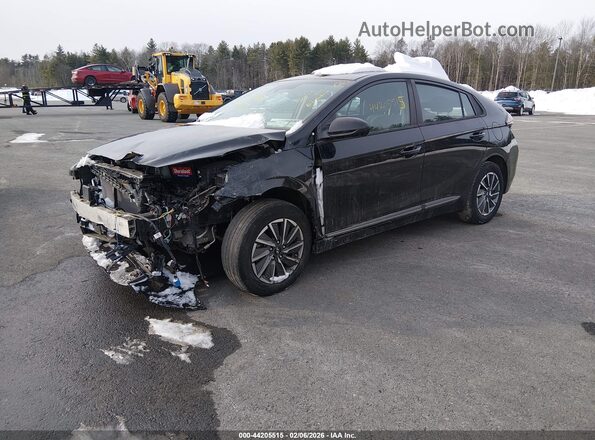 KMHC75LJ4LU074122 2020 HYUNDAI IONIQ ELECTRIC Black Передня ліва чверть
