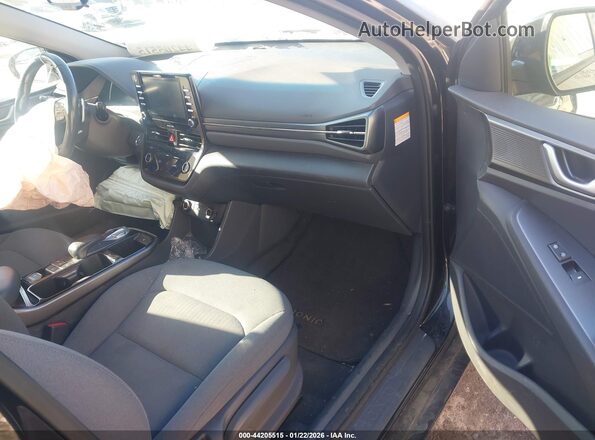KMHC75LJ4LU074122 2020 HYUNDAI IONIQ ELECTRIC Black Вид салону спереду