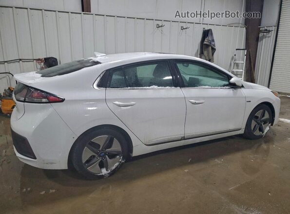 KMHC85LC2LU214490 2020 HYUNDAI IONIQ White უკანა მარჯვენა