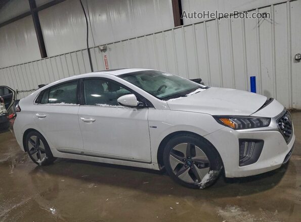 KMHC85LC2LU214490 2020 HYUNDAI IONIQ White წინა მარჯვენა