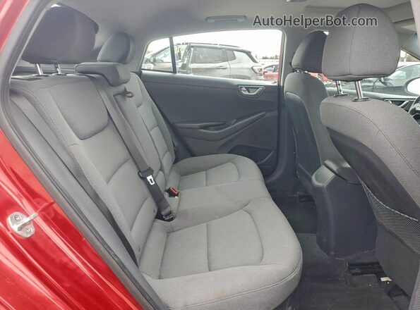 KMHC85LC3LU242511 2020 HYUNDAI IONIQ Красный Вид задних сидений