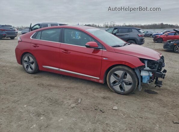 KMHC85LC3LU242511 2020 HYUNDAI IONIQ Красный Передняя правая четверть