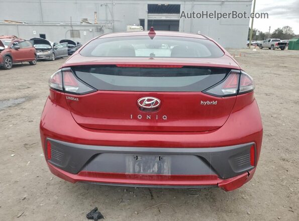 KMHC85LC3LU242511 2020 HYUNDAI IONIQ Красный Вид сзади