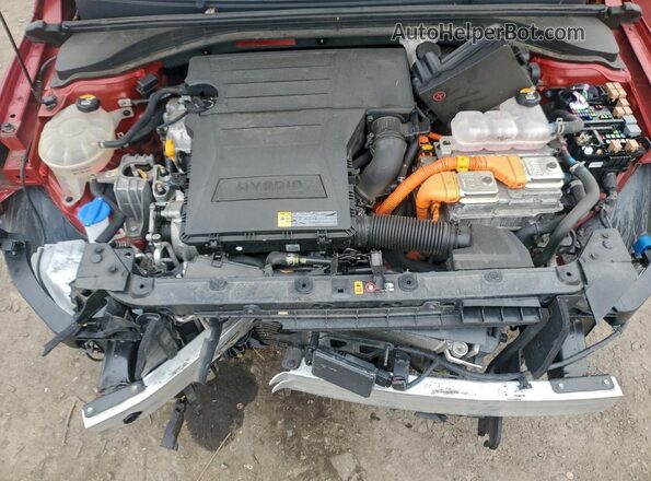 KMHC85LC3LU242511 2020 HYUNDAI IONIQ Красный Вид задней части салона