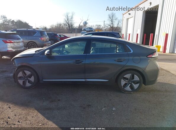 KMHC85LC3NU273664 2022 HYUNDAI IONIQ HYBRID Gray Vista interior de 360 grados