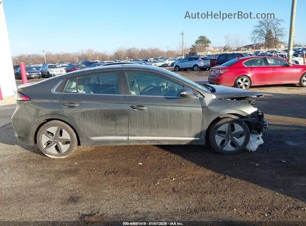KMHC85LC3NU273664 2022 HYUNDAI IONIQ HYBRID Gray Vista interior trasera