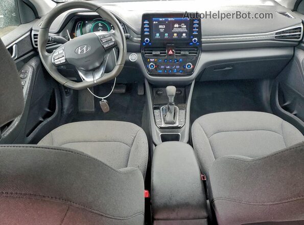 KMHC85LC4LU211980 2020 HYUNDAI IONIQ Black Առջևի վահանակի տեսք