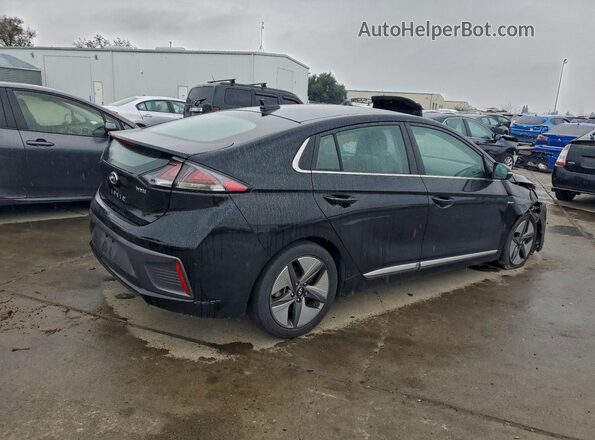 KMHC85LC4LU211980 2020 HYUNDAI IONIQ Black Հետևի աջ