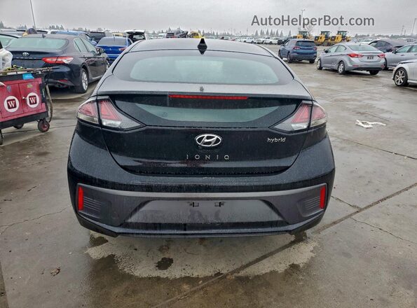 KMHC85LC4LU211980 2020 HYUNDAI IONIQ Black Հետևի տեսք