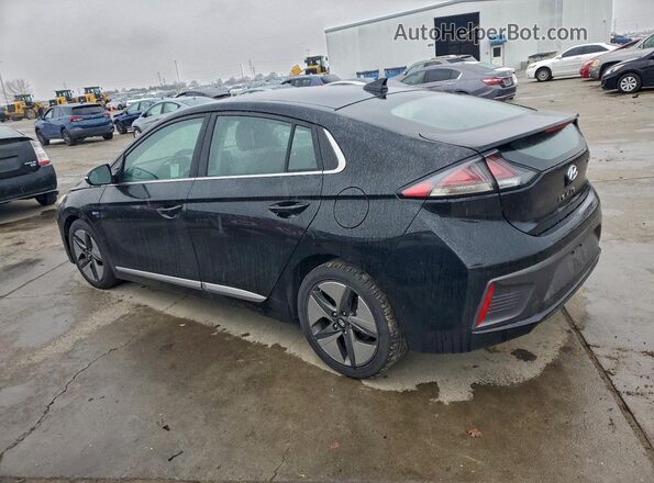 KMHC85LC4LU211980 2020 HYUNDAI IONIQ Black Հետևի ձախ