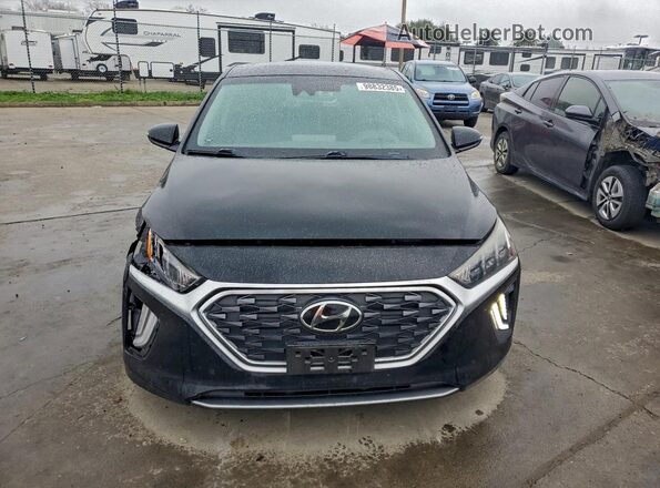 KMHC85LC4LU211980 2020 HYUNDAI IONIQ Black Դիմացի տեսք
