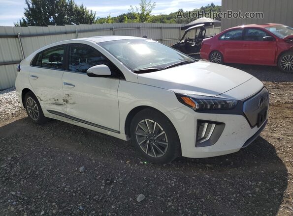 KMHC85LJ1MU077073 2021 HYUNDAI IONIQ White Przód prawy