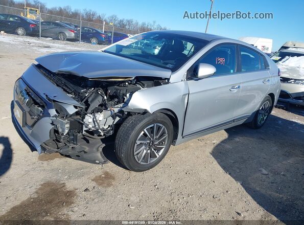 KMHC85LJ6MU081670 2021 HYUNDAI IONIQ ELECTRIC Silver Передня ліва чверть