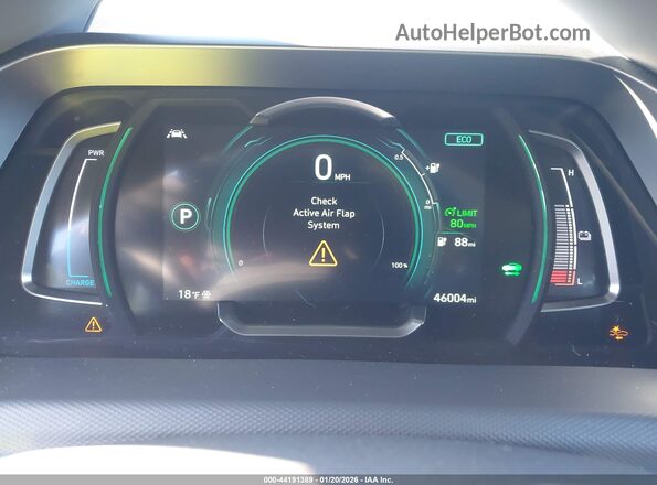 KMHC85LJ6MU081670 2021 HYUNDAI IONIQ ELECTRIC Silver Вид задніх сидінь
