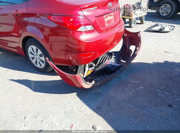KMHCT4AE1HU365017 2017 HYUNDAI ACCENT Красный Вид щитка приборов