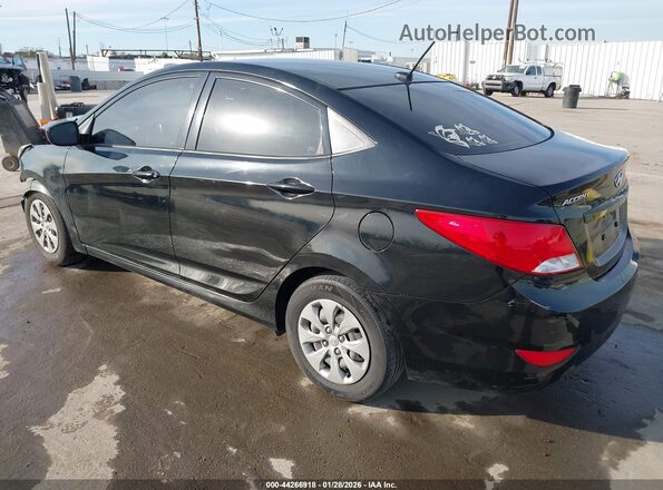 KMHCT4AE1HU374638 2017 HYUNDAI ACCENT Black Rear left