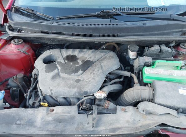 KMHCT4AE3HU300217 2017 HYUNDAI ACCENT Red Вид ззаду