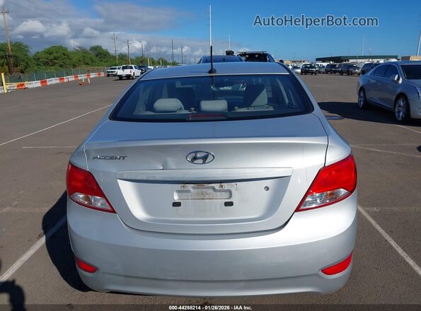 KMHCT4AE4GU015542 2016 HYUNDAI ACCENT Silver 