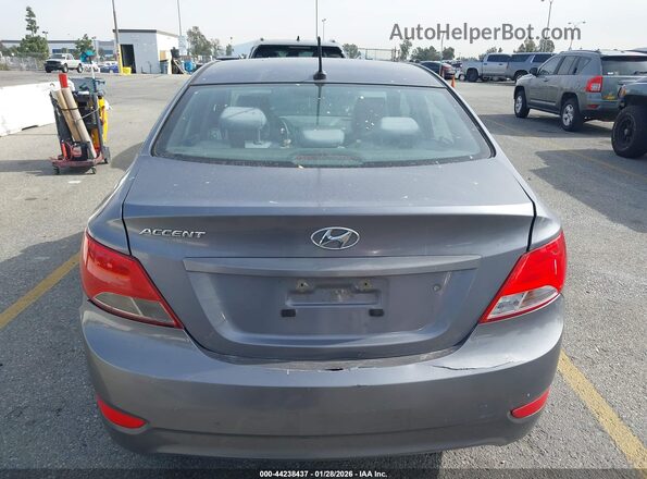 KMHCT4AE4HU236964 2017 HYUNDAI ACCENT Gray წინა ხედი