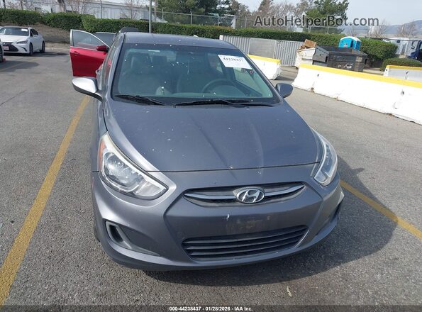 KMHCT4AE4HU236964 2017 HYUNDAI ACCENT Gray ხელსაწყოთა პანელის ხედი