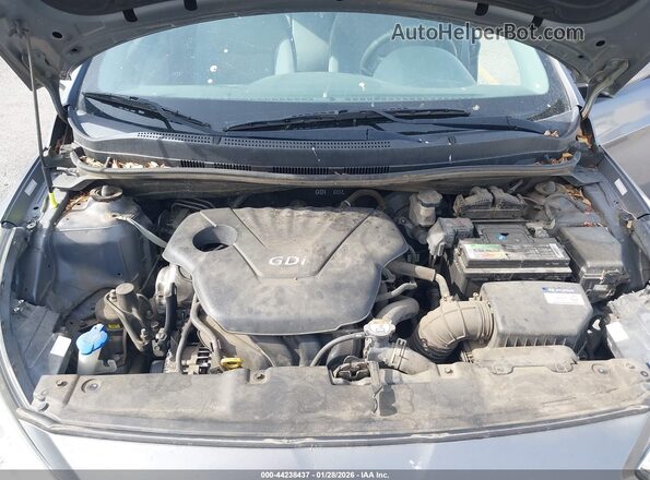 KMHCT4AE4HU236964 2017 HYUNDAI ACCENT Gray უკანა ხედი