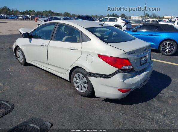 KMHCT4AEXHU181565 2017 HYUNDAI ACCENT Cream უკანა მარცხენა