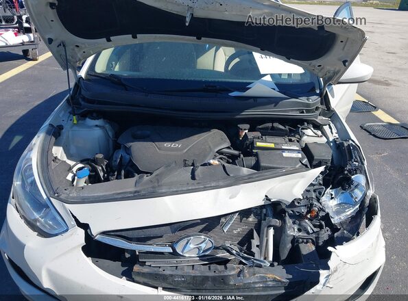 KMHCT4AEXHU181565 2017 HYUNDAI ACCENT Cream უკანა ხედი