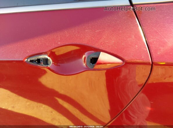 KMHD35LH0HU350140 2017 HYUNDAI ELANTRA GT Red Widok wnętrza z tyłu