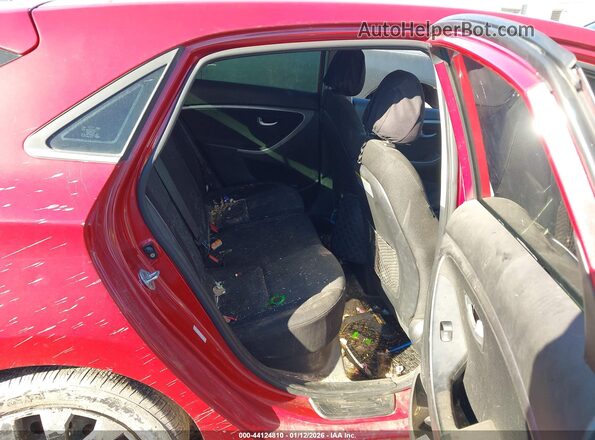 KMHD35LH0HU350140 2017 HYUNDAI ELANTRA GT Red Widok naklejki z numerem VIN